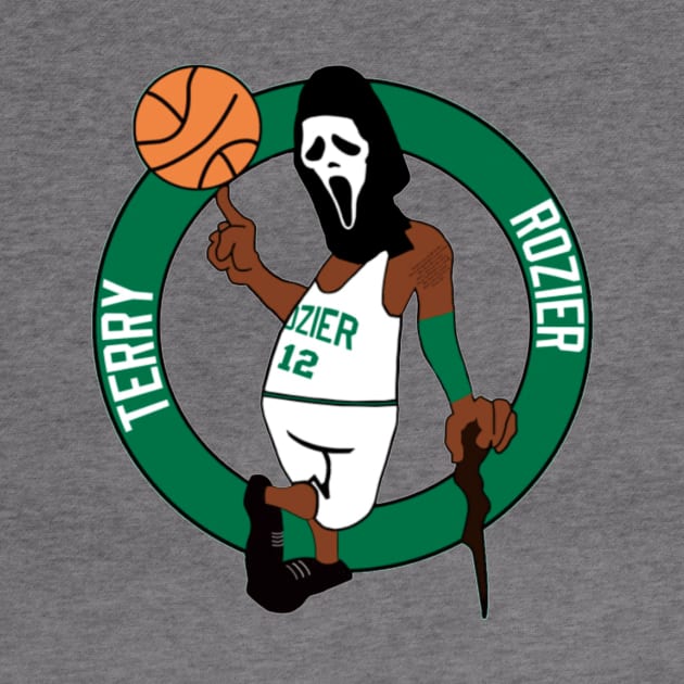 Scary Terry Rozier Celtics merch by lvafar